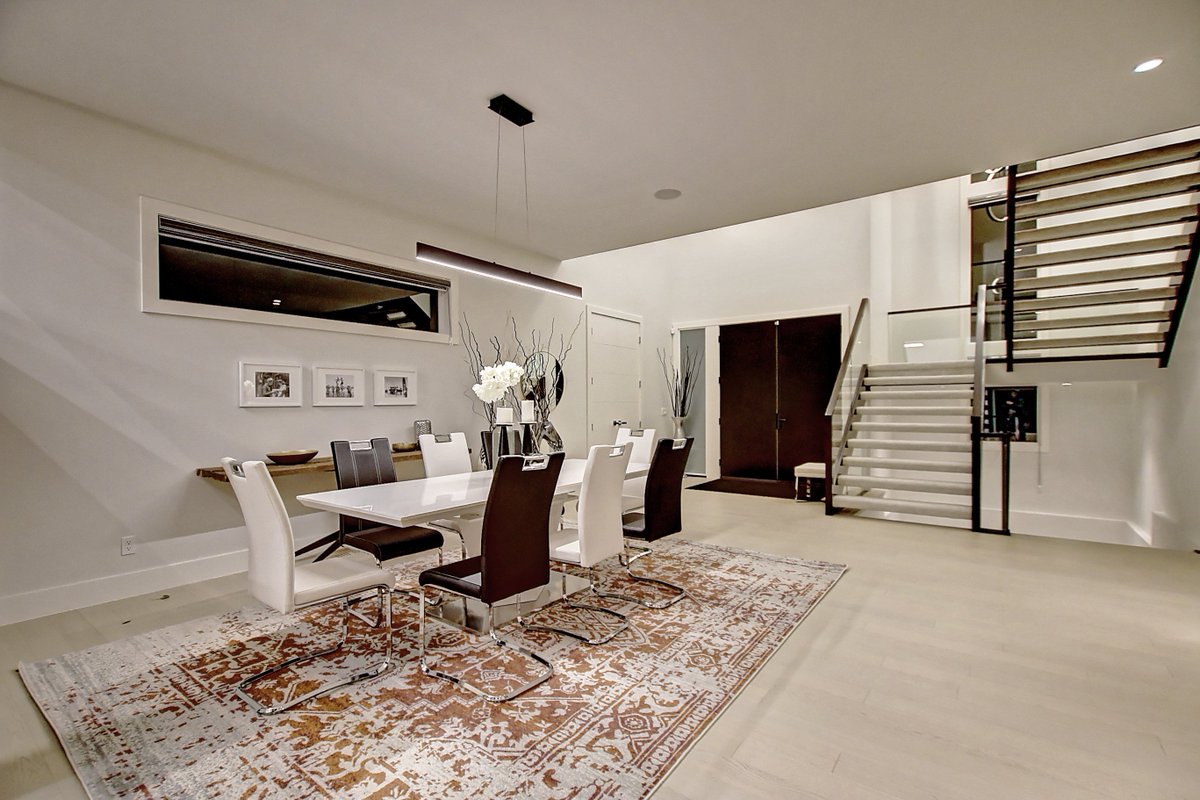 Super excited to have staged this gorgeous modern home last week! #dezingroup #yycre #yegrealestate
