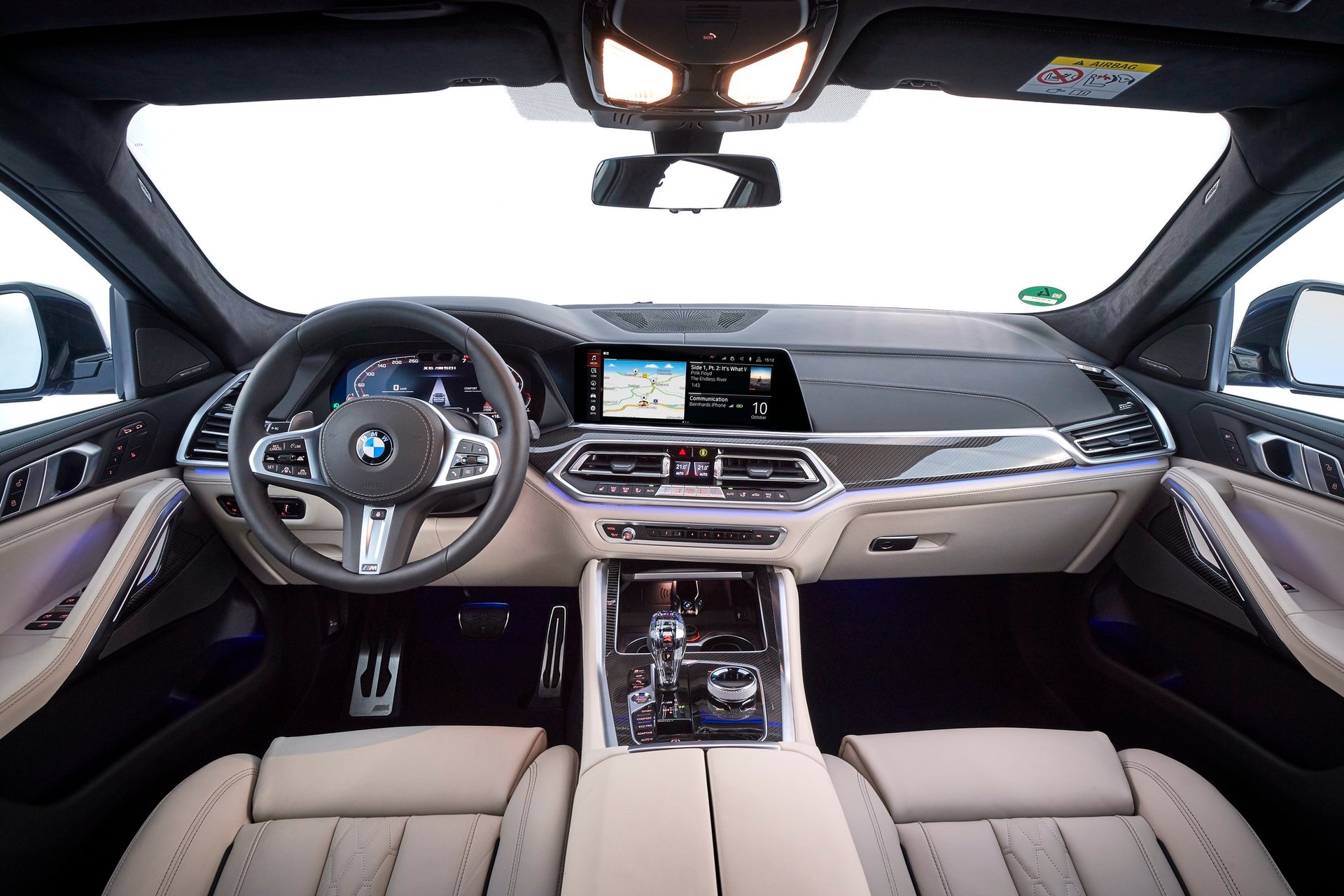 BMW x6 g06 салон
