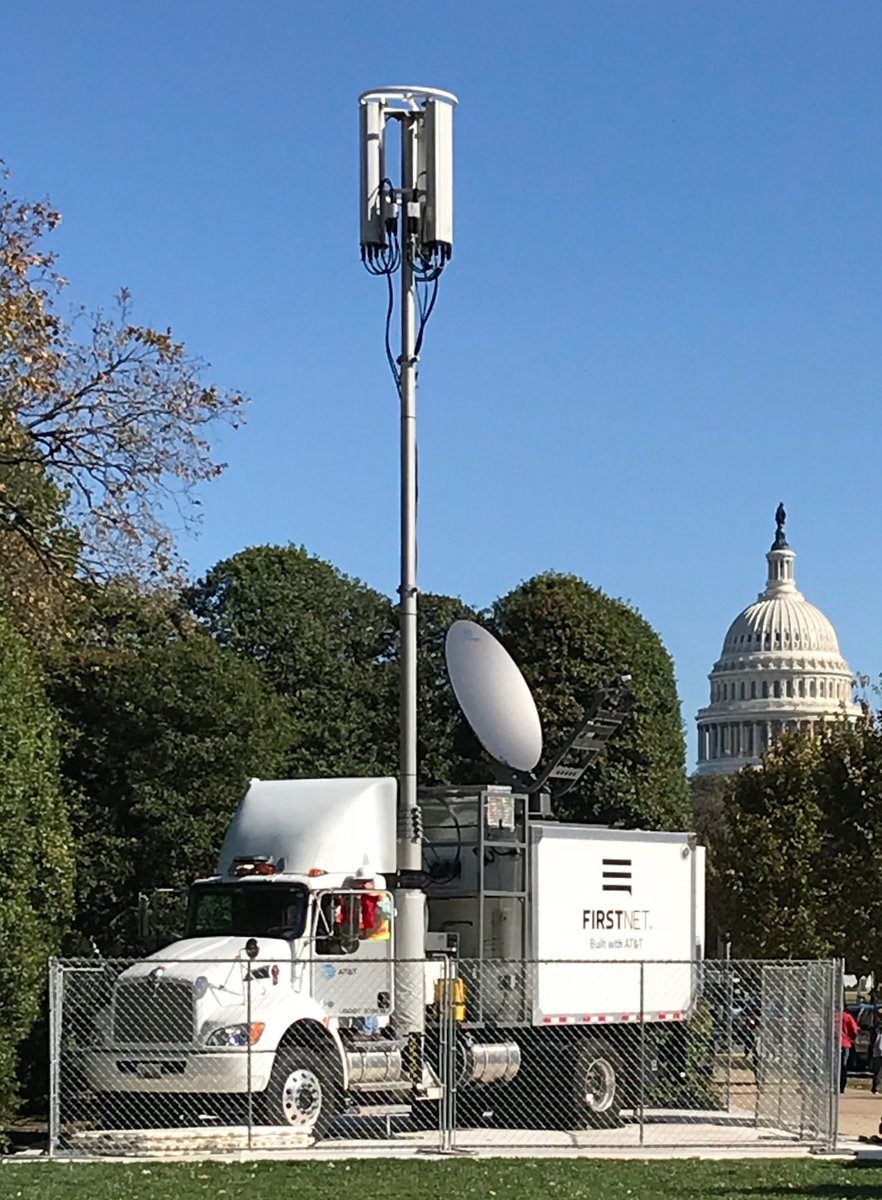 Happening Now: <a href="/FirstNet/">FirstNet, Built with AT&T</a> deployable is on site as #DC celebrates the <a href="/Nationals/">Washington Nationals</a> World Series victory! #NatsWonTheFight