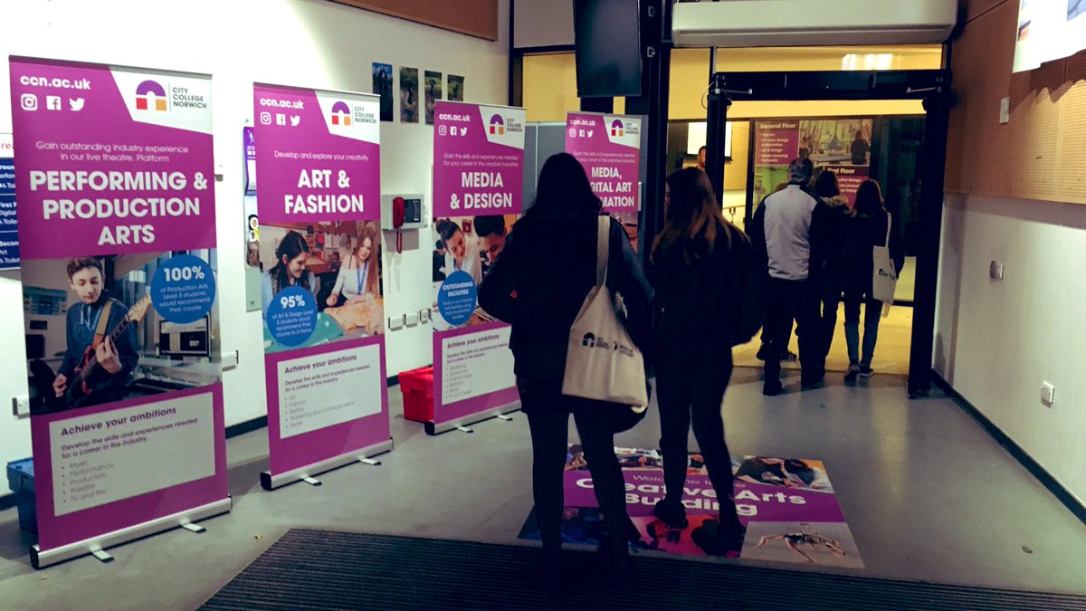 Thanks to everyone who came to our Open Days 👍 Great to meet so many students and parents. Take your next and apply today ccn.ac.uk/courses