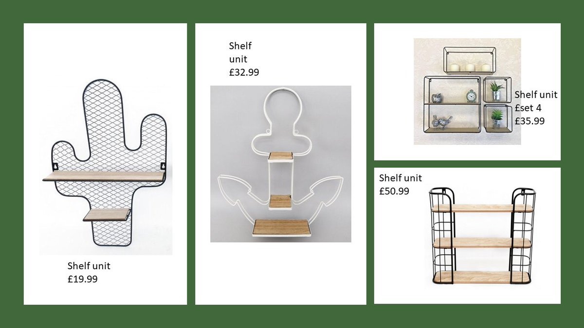 Trogfirefly's tweet photo. Some Of Our Shelving Units Available Online

 postage £2.99 
https://t.co/T20Zr4RxYp

Facebook Group 
https://t.co/elxFqs3B34  
#birthday #christmas #lovedone #anniversary #homedelights #gifts #inspiration #homedecor #kitchen #livingroom #hallway #bathroom #bedroom https://t.co/6XKF3mfFCP