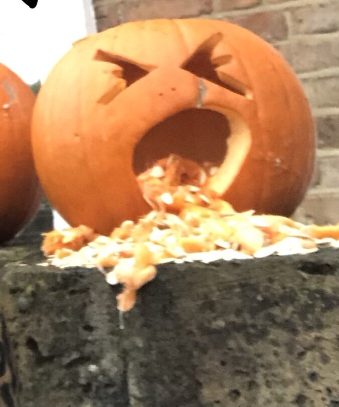 #Chiswick #actongreen #pumpkin #vomit