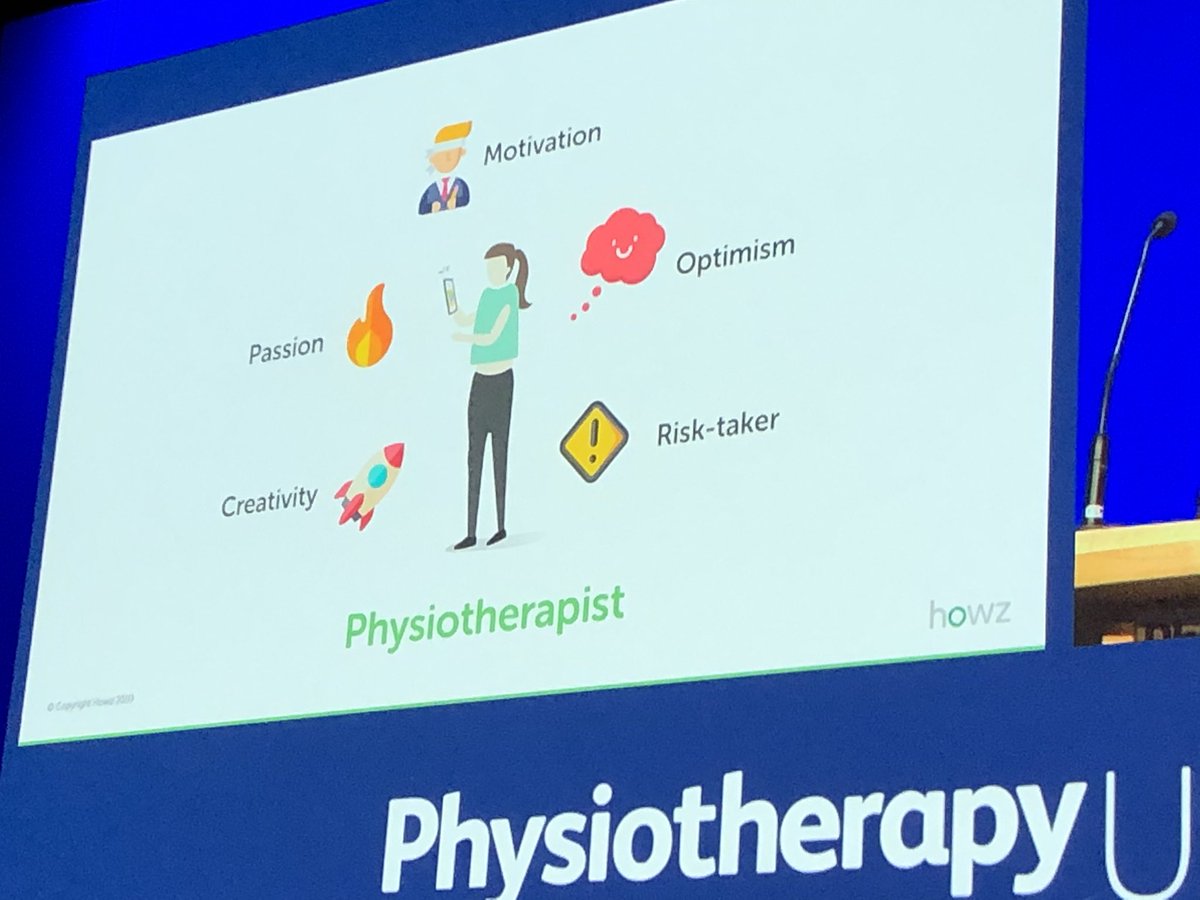 ‘The future is bright for physio’ #physio19 #innovations