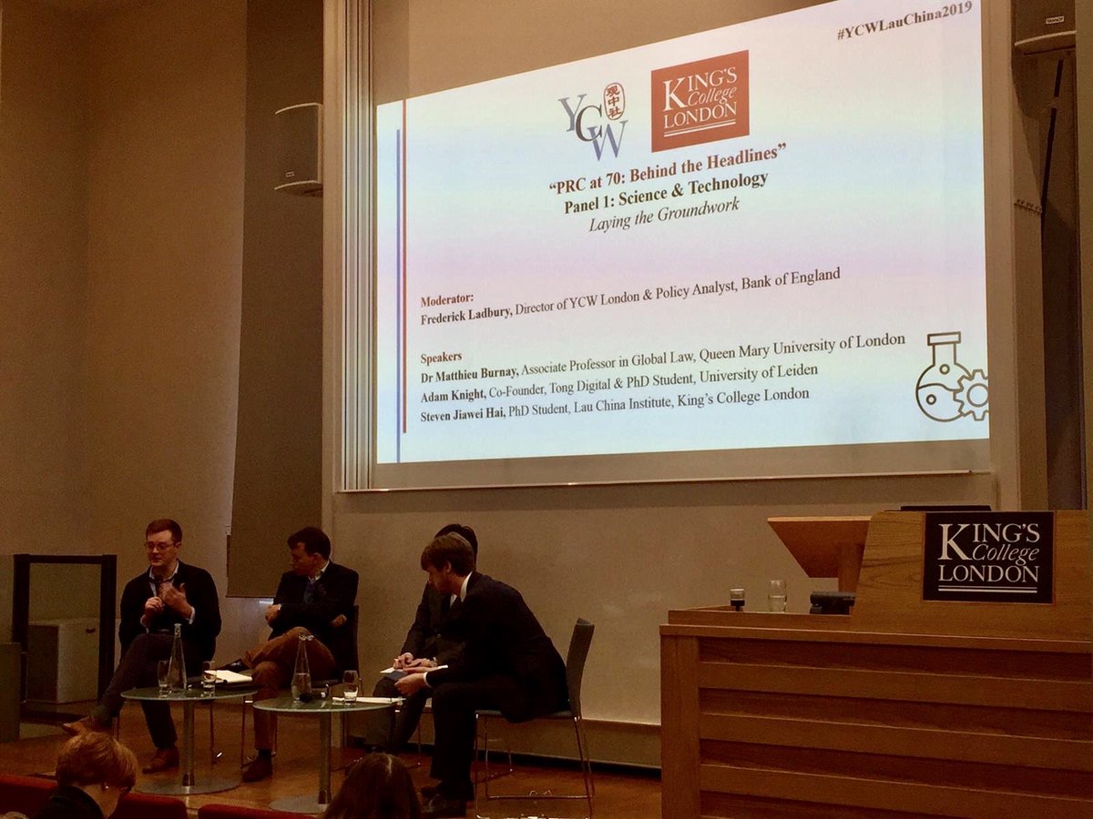 Speaking on techno-orientalism and bifurcation of the Chinese web at #YCWLauChina2019. Great questions and a v engaged audience! <a href="/YCW_Global/">YoungChinaWatchers</a> <a href="/lauchinainst/">Lau China Institute, King's College London</a>