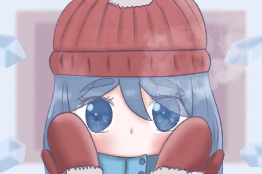 リソバカ على تويتر 寒がりや 手袋 Pixiv今日のお題 東方 チルノ 帽子 碧眼 頬 寒気 寒い 白い息 T Co 9wad6hplpy