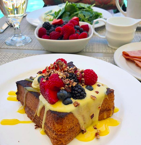 A french toast fan favorite. Brunch until 3 PM, every Saturday and Sunday. [📷: spectrumisgreen] bit.ly/2EDQMF6