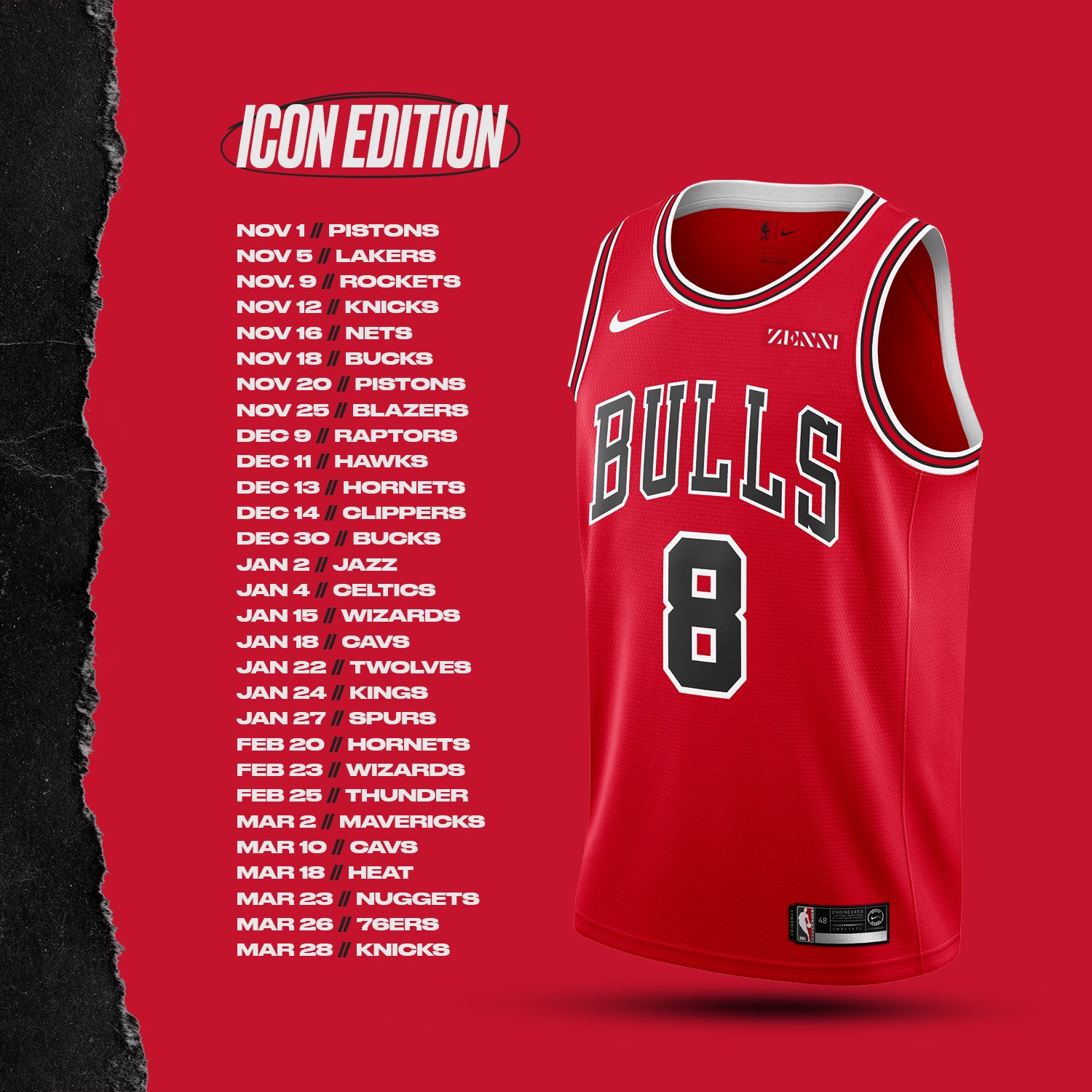 Chicago bulls sales 2019 jersey