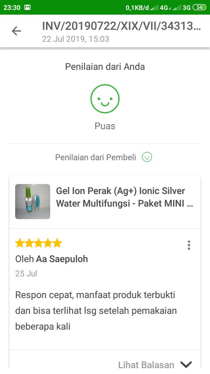 silver_ionic's tweet image. Alhamdulillah.... satu testimoni baik yang dirasakan...
Semoga #ionicsilver #ionperak #ionicsilverwater #silvergel #AgPlus #Ag #gelionperak berkah &amp;amp; berguna bagi banyak orang.
Nikmati #gratis #subsidi #Ongkir #diskon #menarik
hanya di PROMO 11.11  htttp://shopee.co.id/ionicsilver