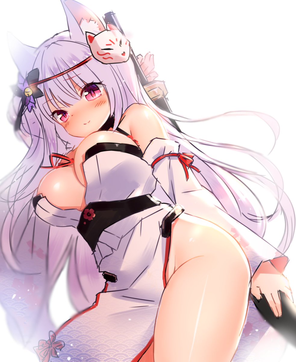 ・・・すごいお召し物だ。
#なつめ絵巻 