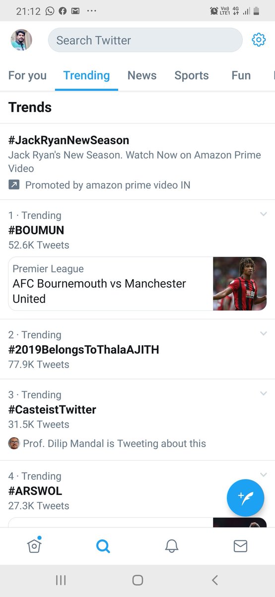 #CasteistTwitter is trending worldwide 3rd position?
It's because of indonesian and thailandian make violence in indian culture.
@SatishKaler @aadikisan @ihansraj @dilipmandal
