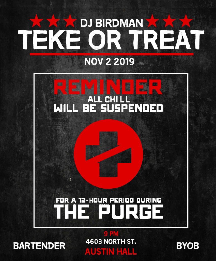 Djing tonight with @djbirdman936 and <a href="/SFATKE/">SFASU Tau Kappa Epsilon</a> at Austin Hall. 9-1am💪🏽