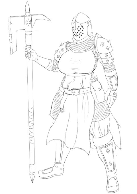 山羊もかつては鎧を描こうとしたことがあったんだけど、おっぱいと装甲を両立する術を見つけられなくて死んだ 