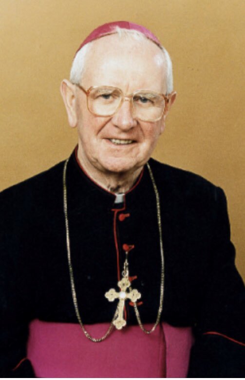 cardiffmenevia's tweet photo. Please pray for the repose of the soul of Bishop Daniel Mullins, Bishop Emeritus of Menevia and former Auxilary Bishop of Cardiff who died peacefully last night. https://t.co/A90JgUyQSp