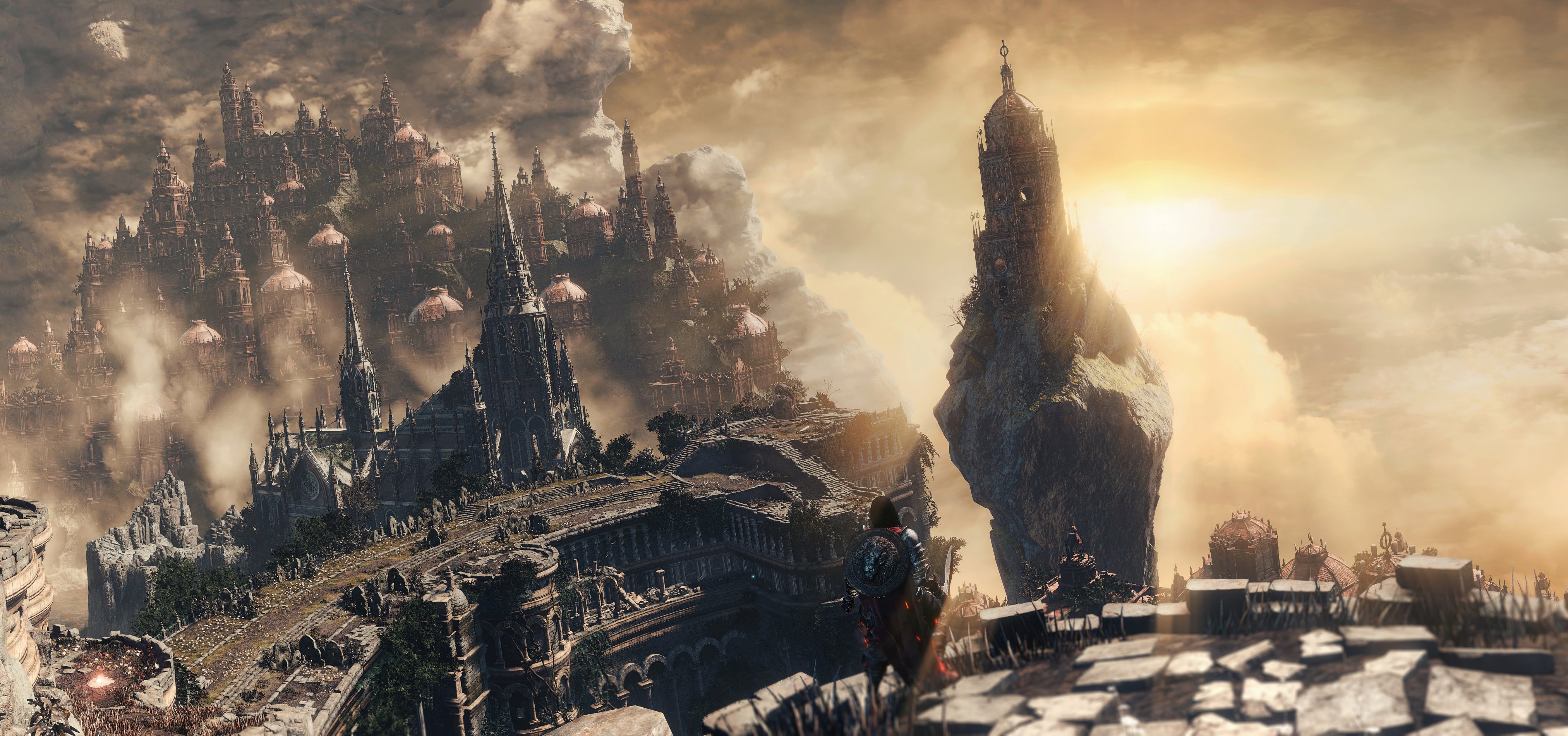 дарк соулс 3 город за стеной. Dark souls города. дарк соулс 3 ringed city. Dark souls 3 деревня. Dark souls города.