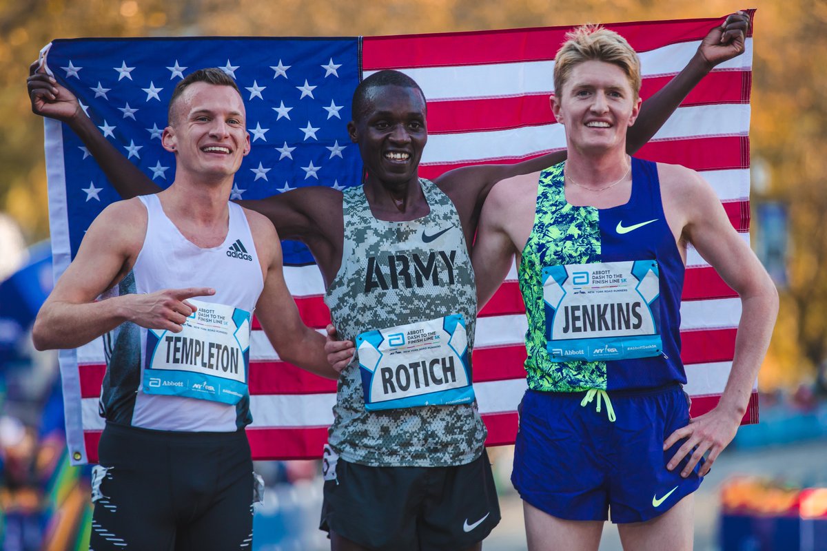 #USATF5K Champs//#AbbotDash5K men's finish.