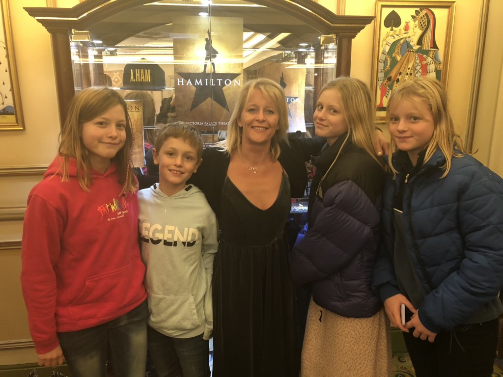 The tic tok app (aka musically) is doing amazing things for theatre - the kids have discovered music from many Musicals and now gagging  to see six, heathers ....first stop Hamilton - we got great seats in the grand circle for £32.50 🥰 <a href="/HamiltonWestEnd/">Hamilton West End</a> <a href="/tiktok_uk/">TikTok UK</a>