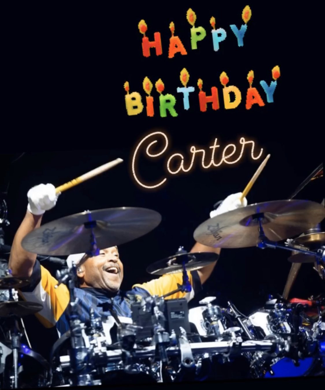 Happy Birthday to the one, the only, Carter Beauford!    
