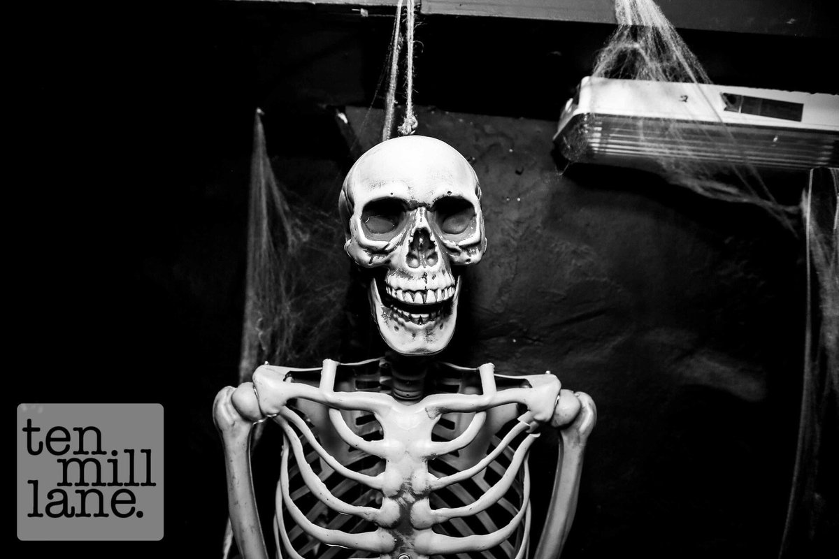 It’s been a hell of a week // keep the party dancing // 2FOR1 cocktails 8-10PM plus some spooky specials // see you in the basement #tenmilllane #6amchallenge