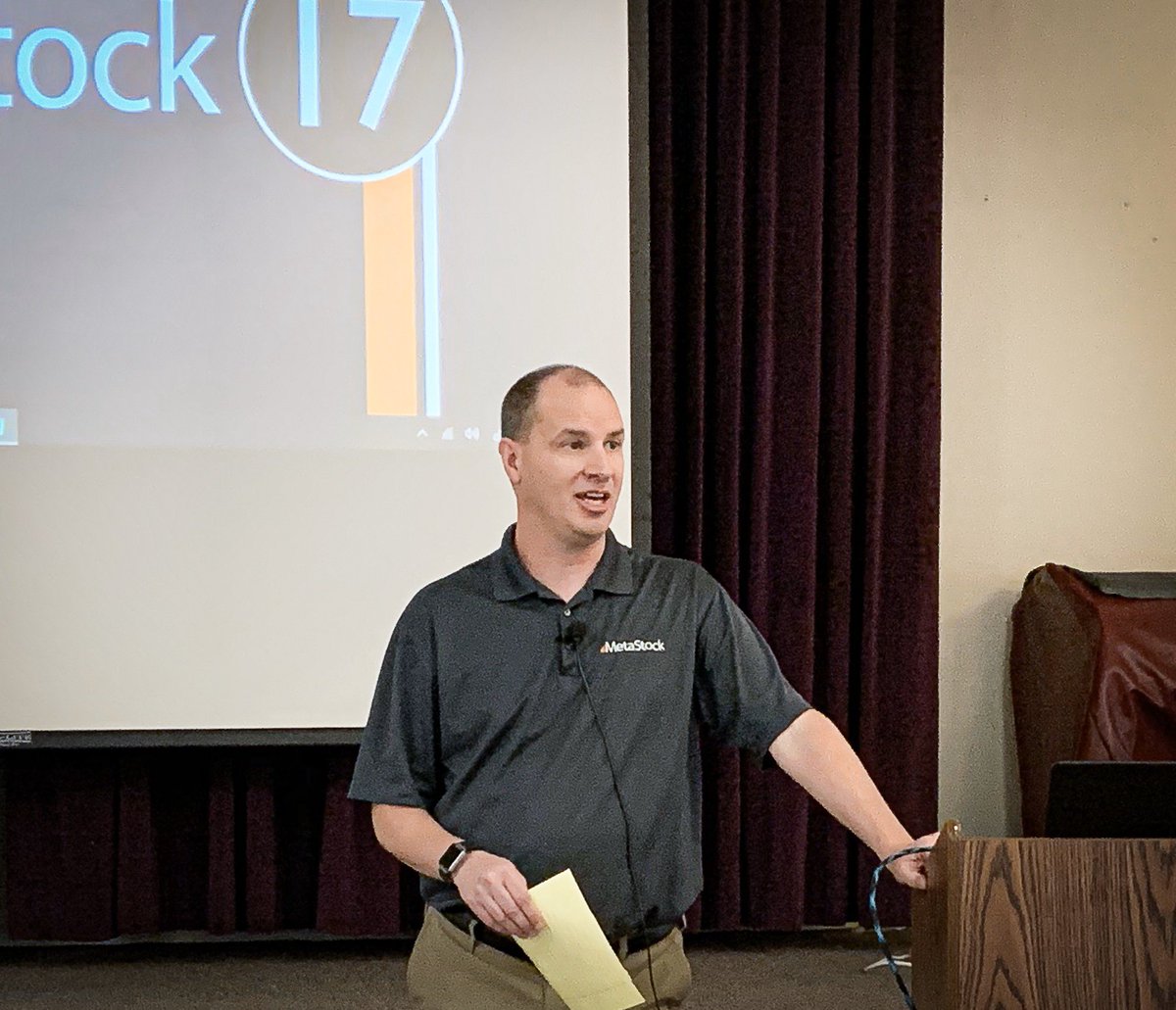 MetaStock's tweet photo. Kelly Clement, President of MetaStock, opens the 13th Annual Traders Conference in San Jose, Ca. #MetaStockTradersConference https://t.co/92E0ef3k87