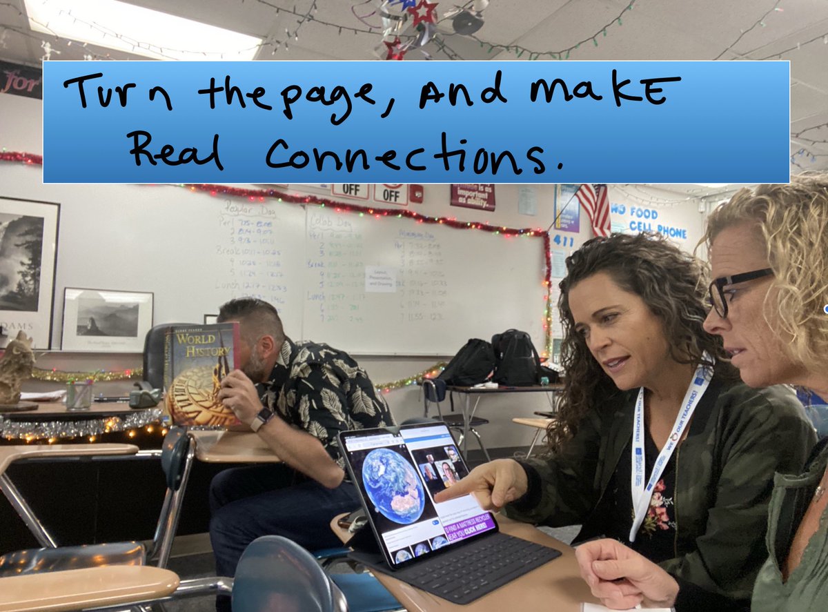 StirpeCon's tweet photo. So happy to present at#SDCUE with @kathyterp and @julieinsd! Come find out how #EveryoneCanCreateChange by transforming the way students use technology in the classroom. #AppleEDUchat @AppleEDU Room M3 at 9:40PST https://t.co/NIP5GaQSv9