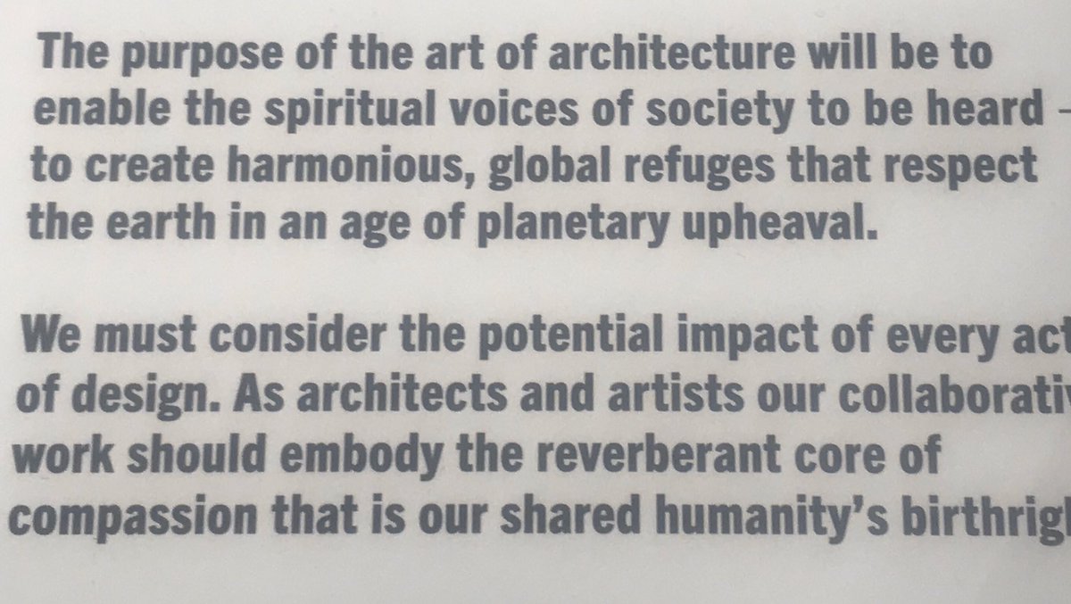 JaniceValentine's tweet image. Words to inspire designers of our built environment to view their work through the prism of humanity not ego #whatisradical #design4humanity