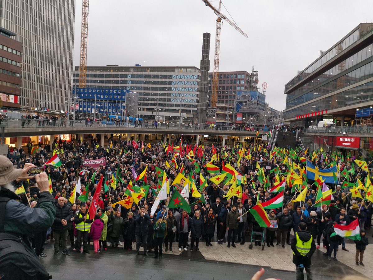 mirav1988's tweet image. Stockholm #RojavaResistance