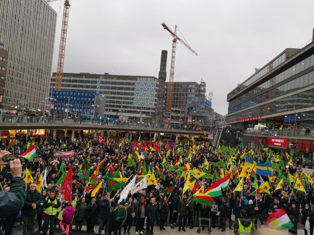 mirav1988's tweet image. Stockholm #RojavaResistance