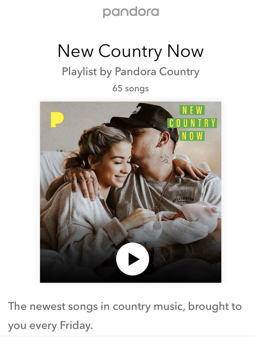 Check out our new single “Lover” on this awesome <a href="/pandoramusic/">Pandora</a> playlist! <a href="/meghanlinsey/">Meghan Linsey</a> <a href="/thisisTylerCain/">Tyler Cain</a> pdora.co/2WL5X7b