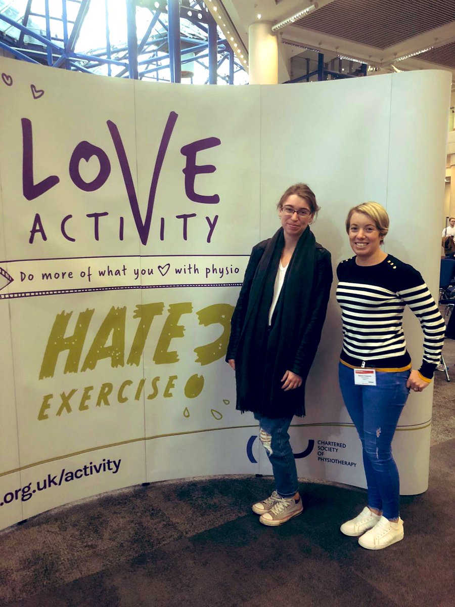 2 days of educational, thought provoking and inspiring sessions. Closing mantra of ‘I will plan for success’. #physio19