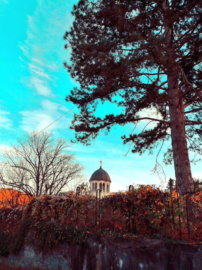 reni_89's tweet photo. The Beautiful Colors Of The Fall ๐๐๐
#photography #photographylovers #photo #Views #city #trees #Church #branches #leaves #colors #Fall #Autumn #sky #Bulgaria #MyCountry #StuffAndThangs #photoworld #walk #weekend #effects #phoneeffects #amateurphotography #Koda #LoveThat๐ธ https://t.co/Zg765p5Tgb