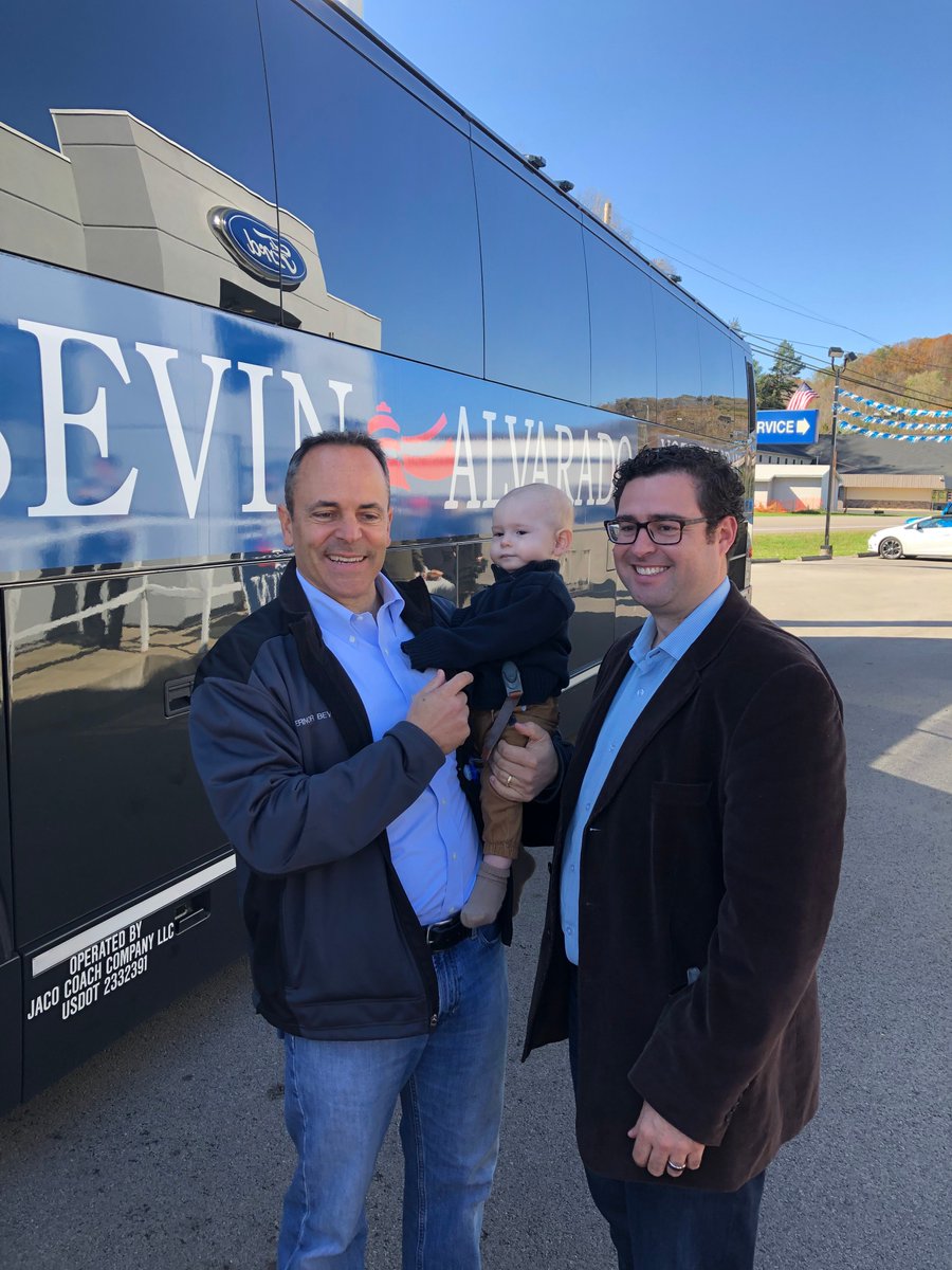 TeamBevin's tweet photo. First stop on Day 2 of our EKY tour at Hutch Ford in Paintsville. Thank you to Hutch Ford for hosting #TeamBevin in Paintsville and for all who came out this am! #KYGov https://t.co/HN5iu0XVZ5