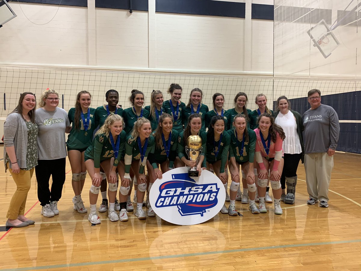 BTTitansAD's tweet photo. Congratulations to our #StateChampions @BT_TitansVB #GoTitans  @BTCatholic https://t.co/QvacFBUcqb