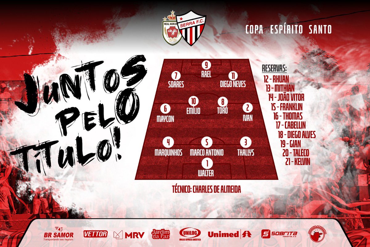 SerraFC1930's tweet photo. E o professor Charles definiu a equipe tricolor que entrará em campo, com certeza haverá muita raça em busca da classificação.
#VamoVamoTricolor #SerraFC #CopaES19 #SouSerraFC #SFC https://t.co/VeGBxe7cMd
