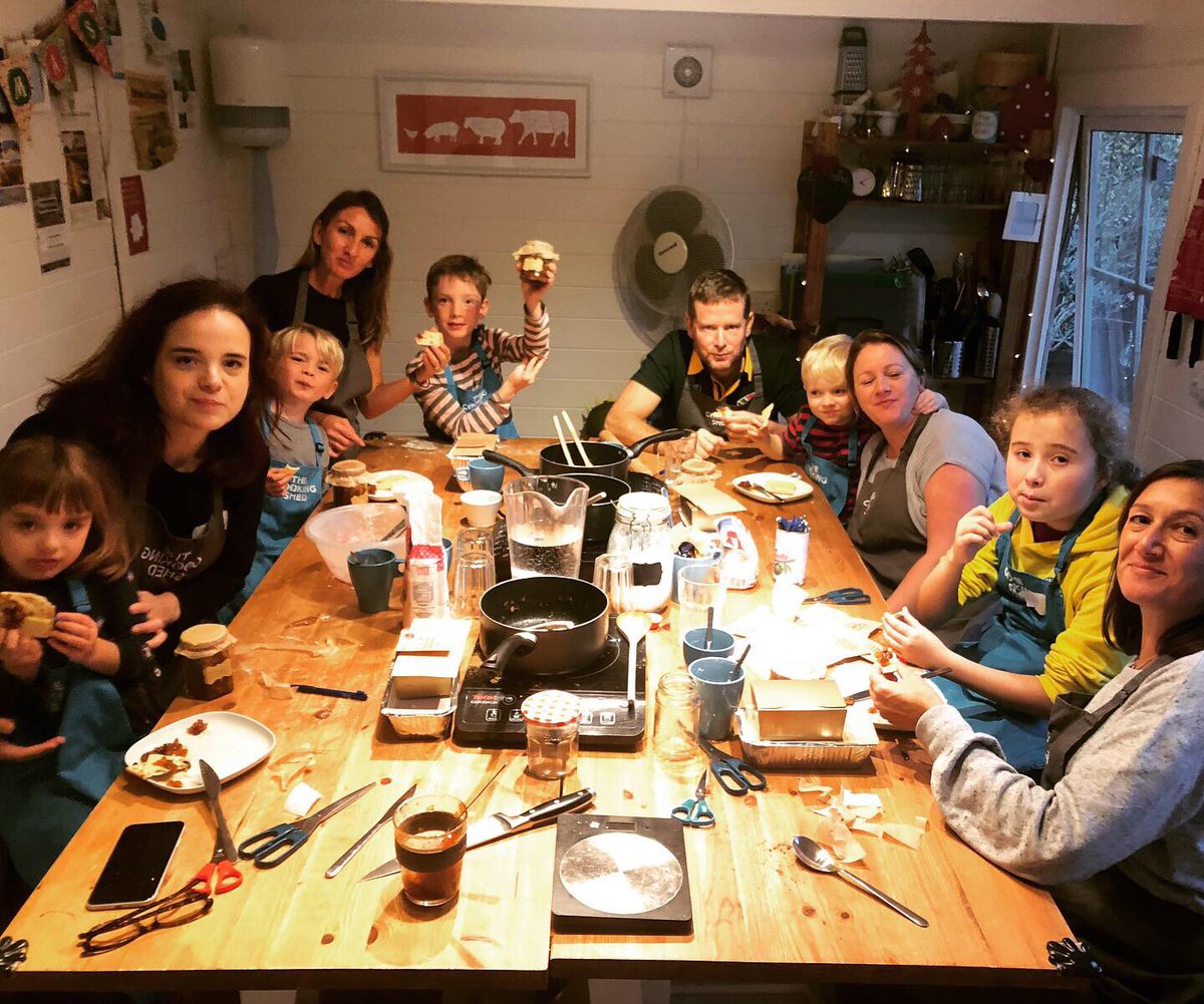 thecookingshed's tweet photo. We kicked off the first of our adult & child Christmas cookery workshops making #ediblegifts today. Thanks to everyone who came to this morning and this afternoons #christmasworkshop
#chutney #christmaschutney #coconutice #chocolatetruffles #cookingwithkids #christmas2019 https://t.co/1oEm5MWzXf