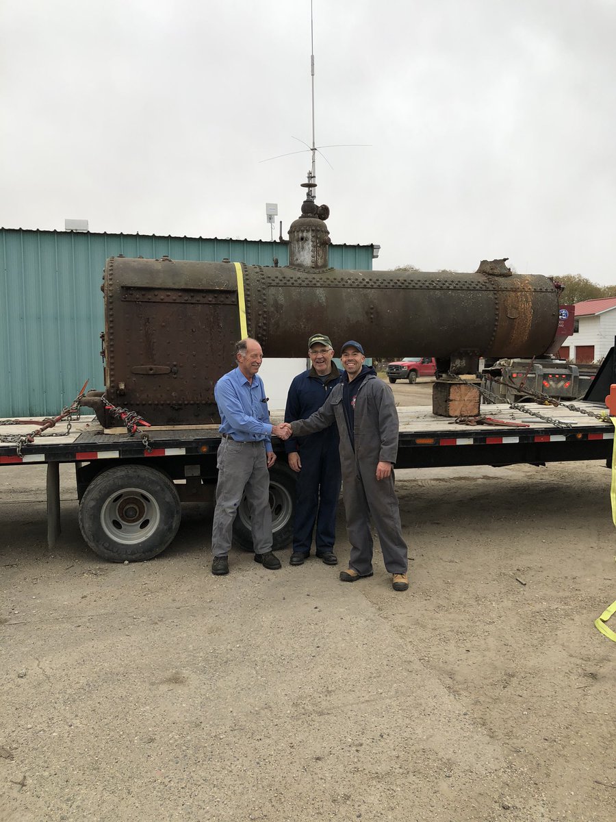 operator204's tweet image. Some said you wouldn’t find it... that you will never find a good replacement boiler for your project.. -Guess what I found. #CaseSteam #75Case #bush #rollcoal
