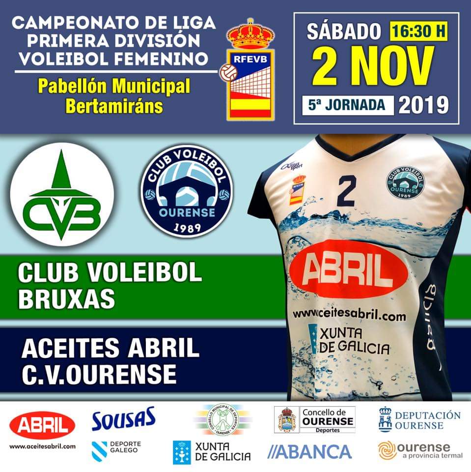 Después del tropiezo ante el Badajoz, el CVO gana 1-3 en Santiago al Bruxas, vamoooossss 💪💪💪💪