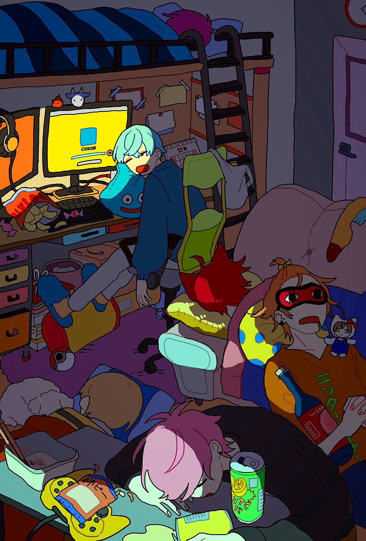 Spike すとぷりギャラリー おやすみ T Co Xwqocg4v5v Twitter