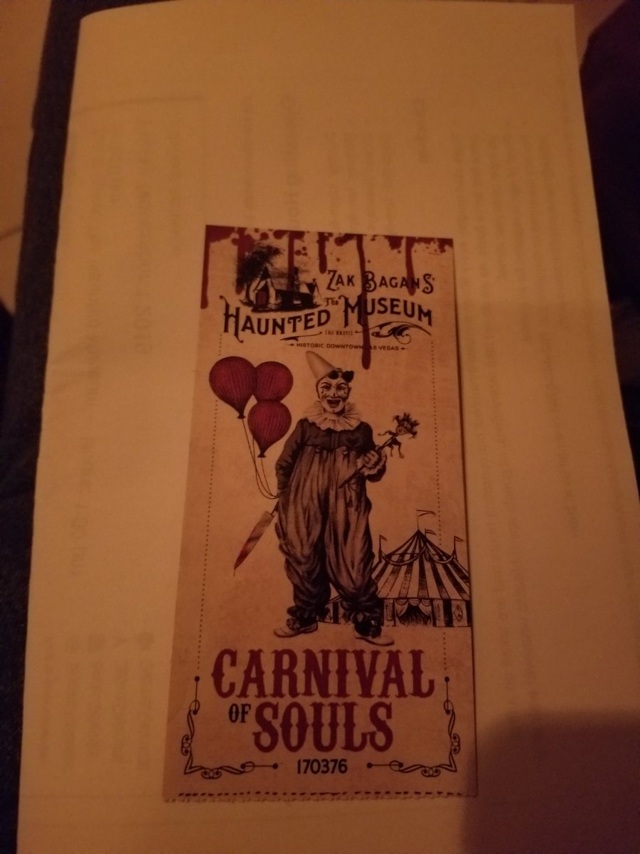 Went to <a href="/hauntedmuseum/">Zak Bagans' The Haunted Museum</a> yesterday. Very great place and already want to go again. Thank you <a href="/Zak_Bagans/">Zak Bagans 🧛🏻‍♂️</a>