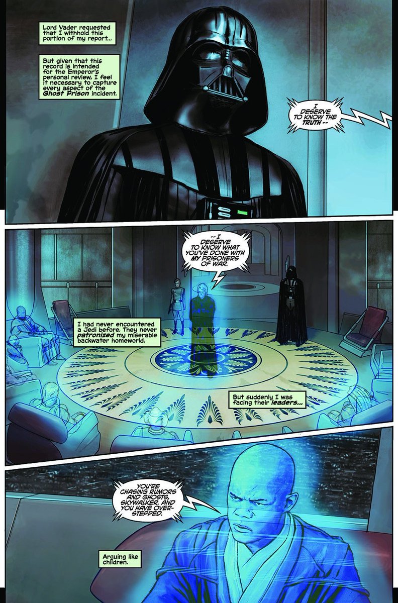 All Things Kenobi on X: That's what you always say. Star Wars: Darth  Vader and the Ghost Prison # 3 Written by Haden Blackman Illustrated by  Agustin Alessio #GreatComicMoments #ObiWanKenobi #AnakinSkywalker # DarthVader