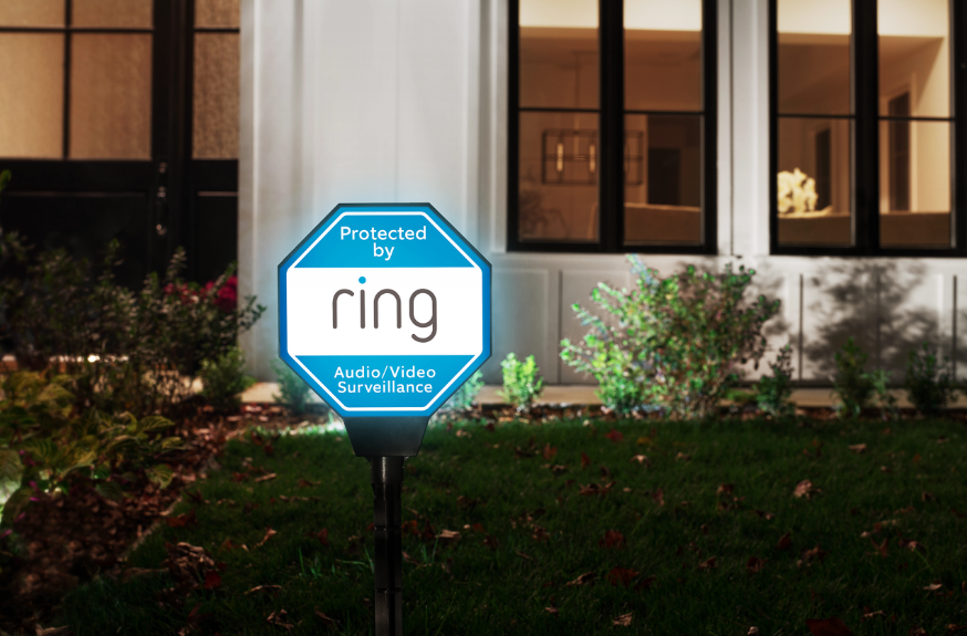 Ring Security Yard Sign 