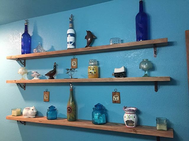 emarkathome's tweet photo. Liking that blue wall a lot with our simple wood shelves.
--
#wallshelf #bathroomwall #bathroomdecor #emarkathome https://t.co/aQoyebEXmX https://t.co/GeilIPseOk