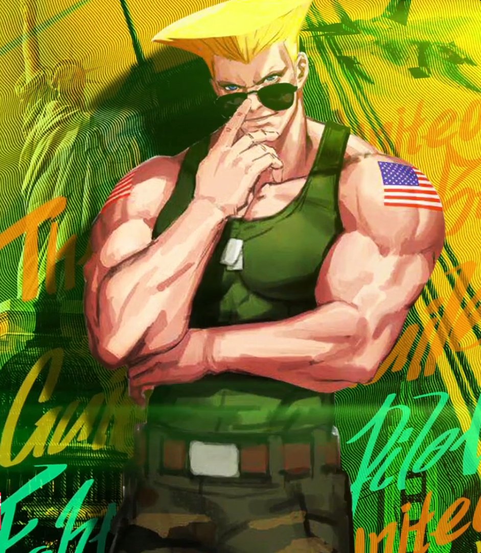 Guile Artwork - Street Fighter: Duel Art Gallery