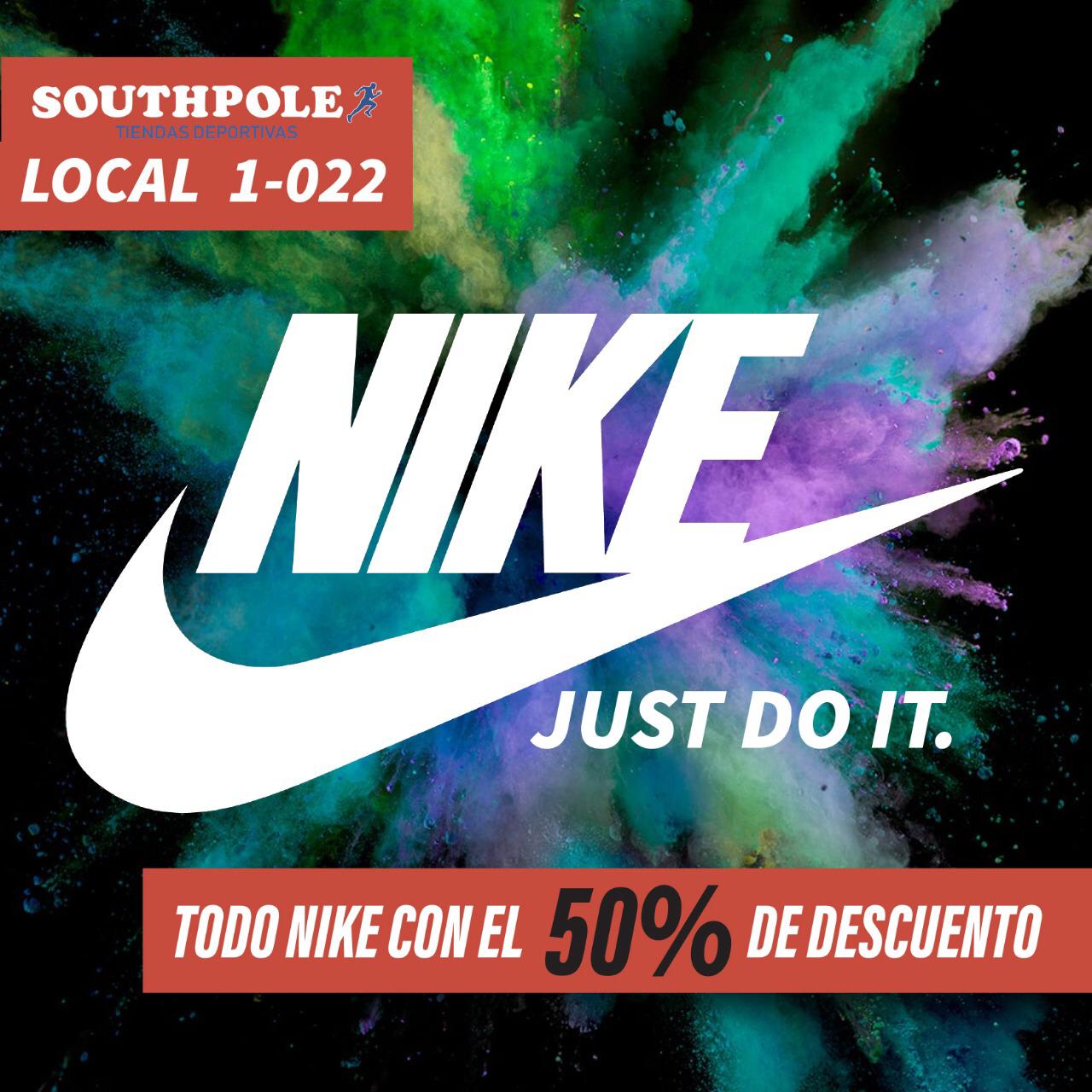 Twitter 上的 Unicentro Tunja："50% de descuento en Nike. Una promoción  irrepetible, sólo en Southpole Unicentro Tunja #Promociones #Nike #Moda  #Deporte #Gym #Tunja #Boyacá https://t.co/YIuw48dTFQ" / Twitter