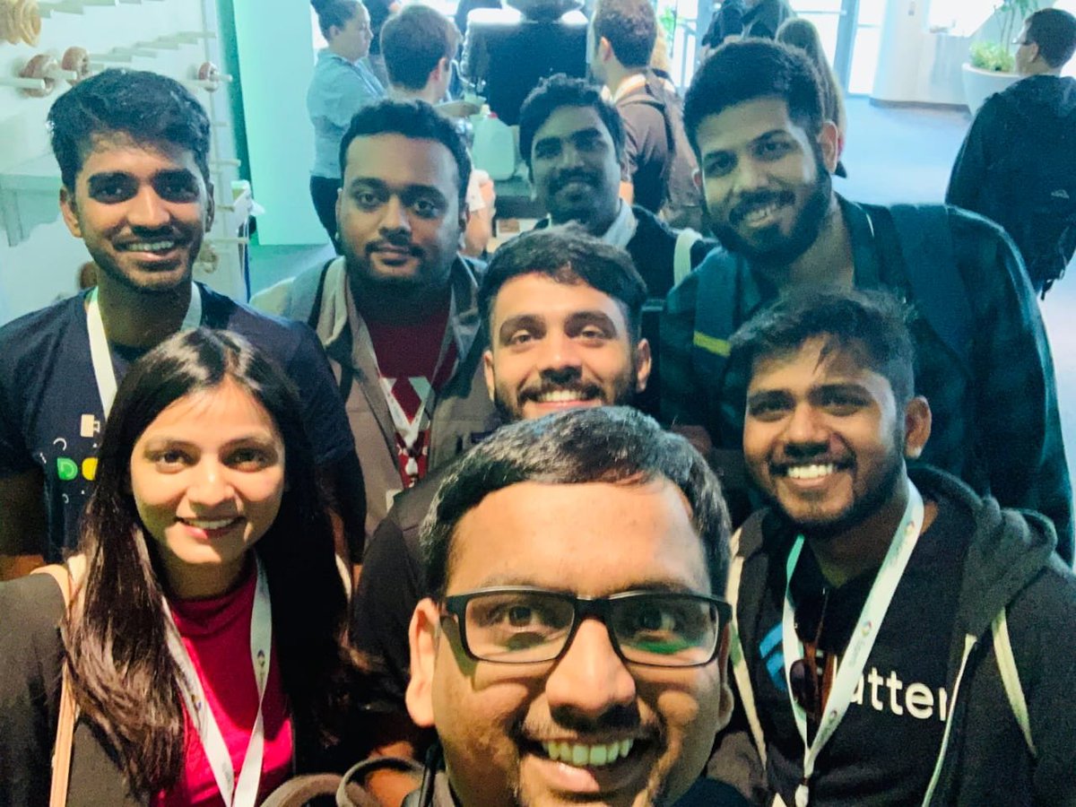 shweta_bhatt8's tweet photo. Represented India at my first #GDESummit2019 last weekend. What an enriching experience it was! Had a great time interacting with the amazing experts from across the globe & #Tensorflow team. Thank you @GoogleDevExpert for the brilliant opportunity π #gde #TensorFlow #mlgde #ml https://t.co/vHoa1BkeKx
