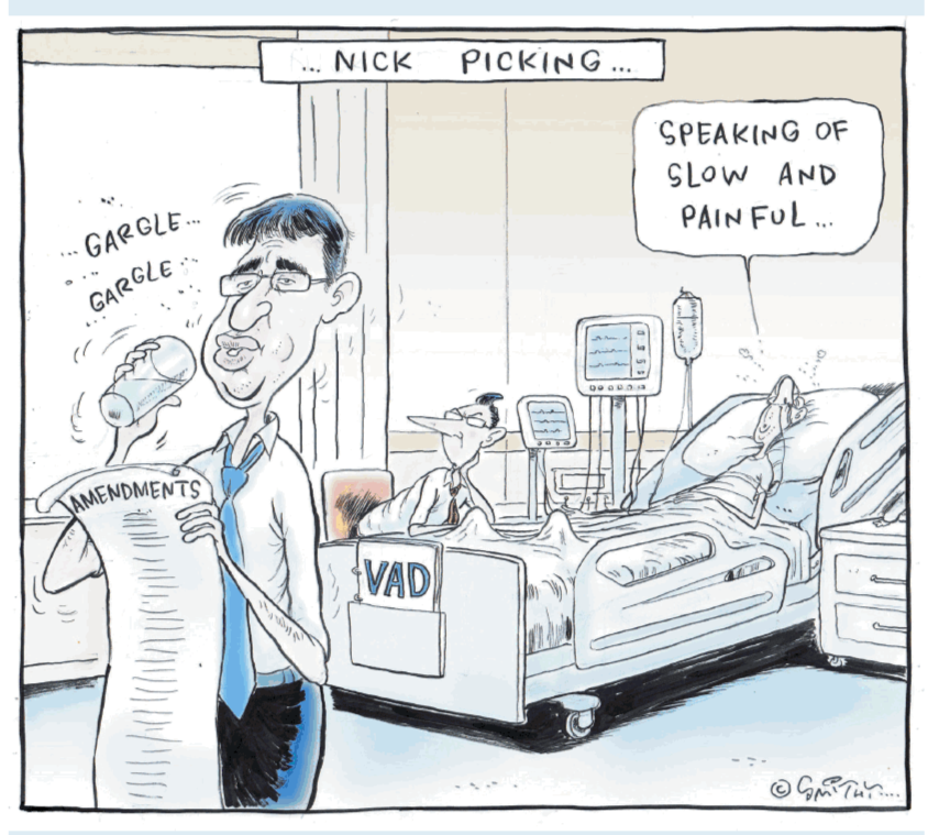 gogentle_aus's tweet photo. #WApol #AssistedDying #VAD #funnynotfunny https://t.co/O2vYLo1yNk