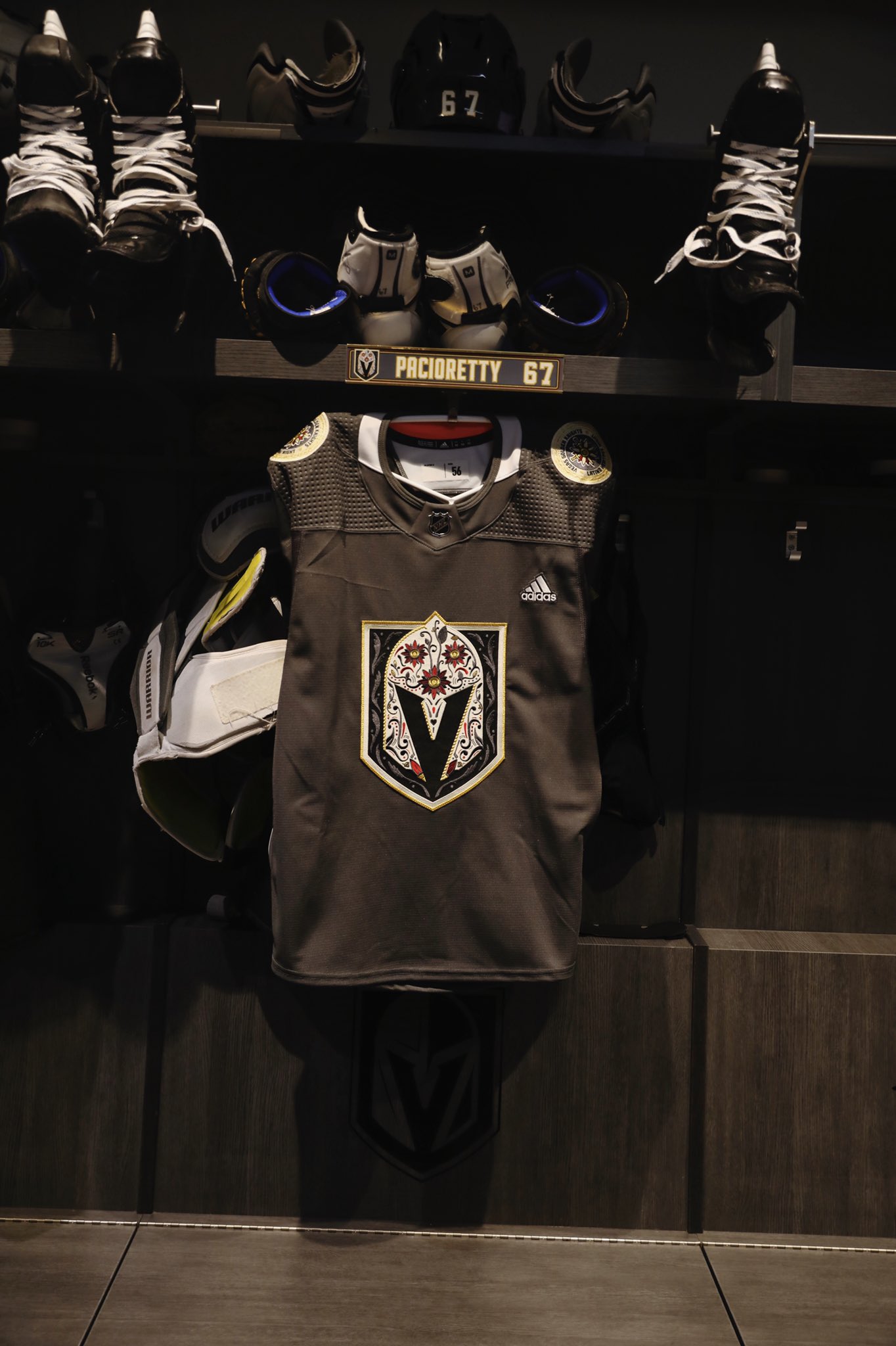 golden knights day of the dead jersey