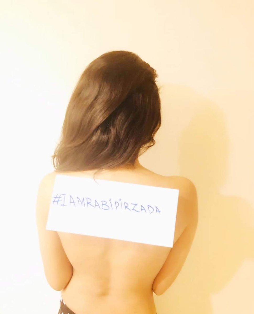 #solidarity with a #Pakistani singer, whose nudes had been leaked before two days. We’re taking our photos with the #IAMRABIPIRZADA and posting them social media. pakistani people are cursing her. Support this motion.
#Nobodyshame
#StandwithRabipirzada
#RabiPirzada
#RabiPeerzada