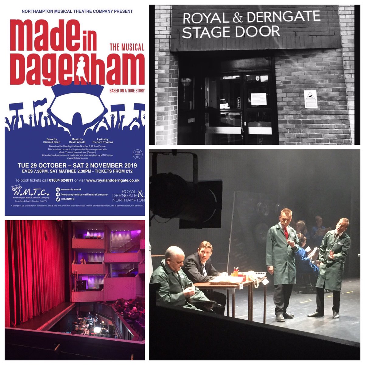 Had a lovely evening doing makeup work experience for some of the lovely gentleman at the <a href="/theNMTC/">NMTC</a> production of #madeindagenham at <a href="/RoyalDerngate/">Royal & Derngate</a> ! Thanks for having me ✨

#blogger #makeup #makeupstudent #theatre #madeindagenhamthemusical #northamptoncollege #northampton