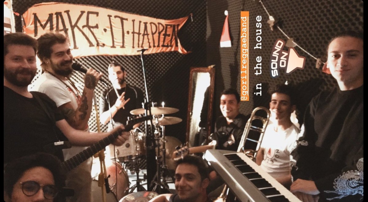 Bu arada konsere bekleriz fm. 8 Kasım Cuma | 21:00 | Blacknroll (Tunalı Hilmi - Ankara) #gorilreggaeband