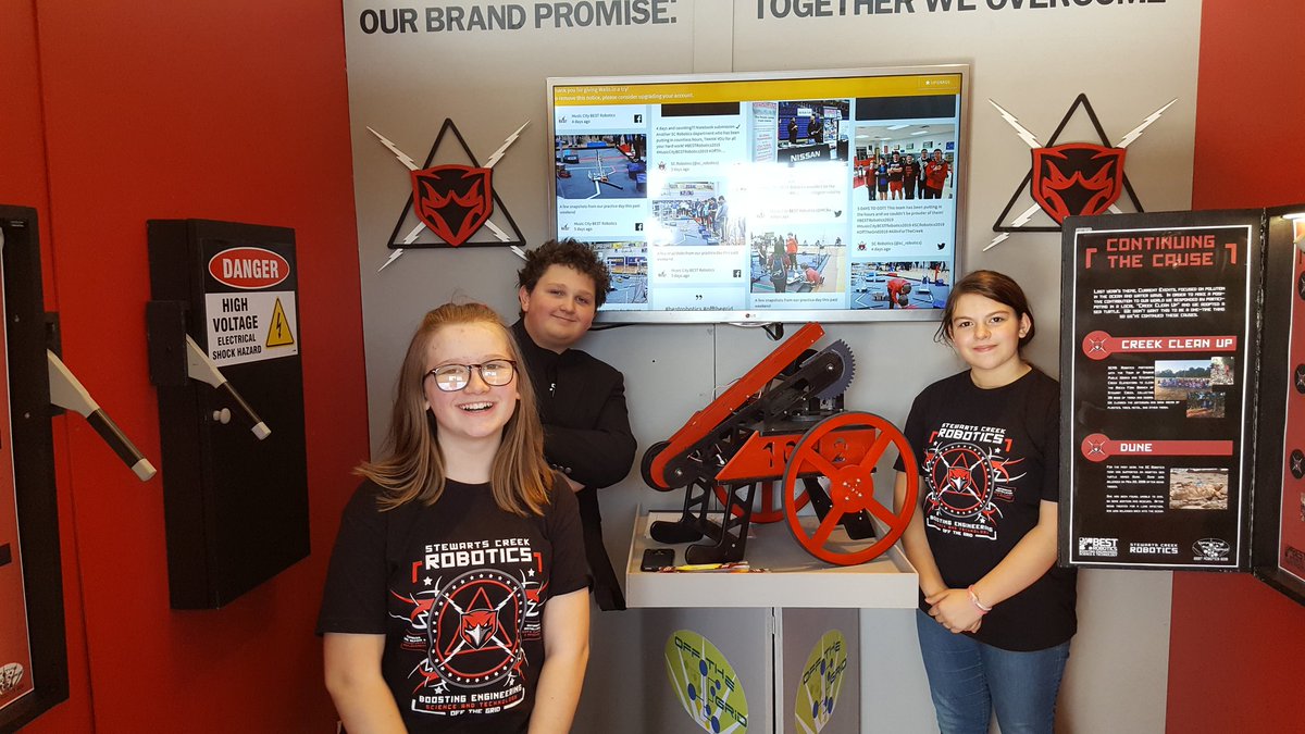 SCMPriest's tweet photo. @sc_robotics moving into the Semis @BESTRobotics comp @lipscomb. Presentation is rockin' it! #SCRobotics2019 #MusicCityBESTRobotics2019 https://t.co/cx0FoZrjb8